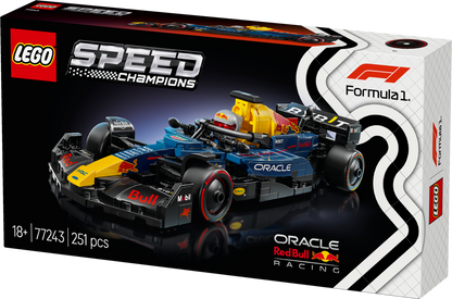 LEGO Red Bull Racing F 1 Formula Max Verstappen 77243 Speedchampions (Delivery: March 1, 2025)