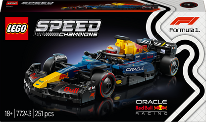 LEGO Red Bull Racing F 1 Formula Max Verstappen 77243 Speedchampions (Delivery: March 1, 2025)