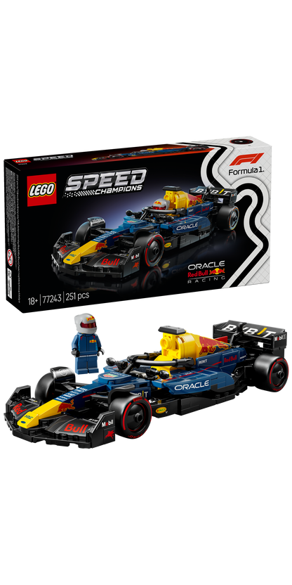 LEGO Red Bull Racing F 1 Formula Max Verstappen 77243 Speedchampions (Delivery: March 1, 2025)