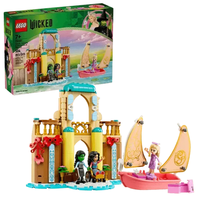 LEGO Glinda, Elphaba and Nessarose at Shiz University 75681 Wicked