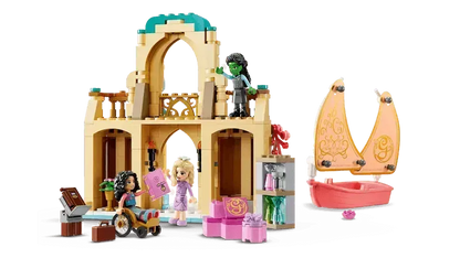 LEGO Glinda, Elphaba and Nessarose at Shiz University 75681 Wicked