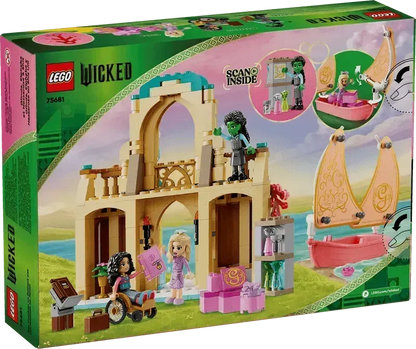 LEGO Glinda, Elphaba and Nessarose at Shiz University 75681 Wicked