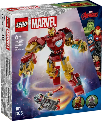 LEGO Iron Man vs Ultron 76307 Superheroes (Pre-Order: January 2025)
