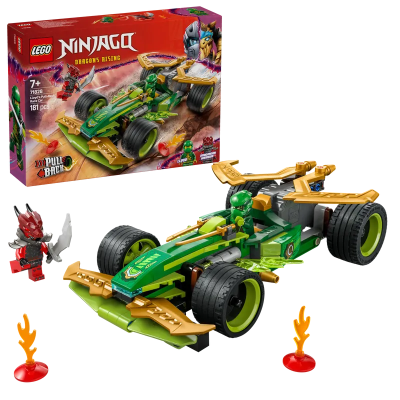 LEGO Lloyds Pull-back Race Car 71828 Ninjago (Pre-Order: January 2025)