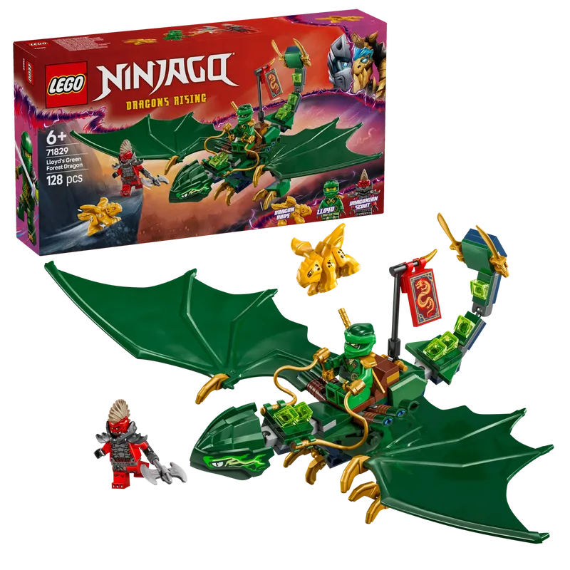 LEGO Lloyds Green Forest Dragon 71829 Ninjago (Pre-order: January 2025)