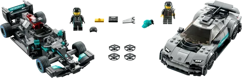 LEGO Mercedes-AMG Formula 1 W12 E Performance &amp; Mercedes-AMG Project One 76909 