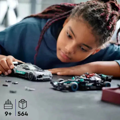 LEGO Mercedes-AMG Formula 1 W12 E Performance &amp; Mercedes-AMG Project One 76909 