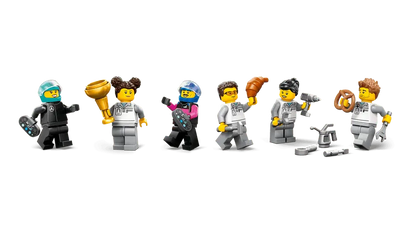 LEGO Pit Box with Mercedes AMG and Alpine F1 Cars 60444 City (Delivery: January 1, 2025)