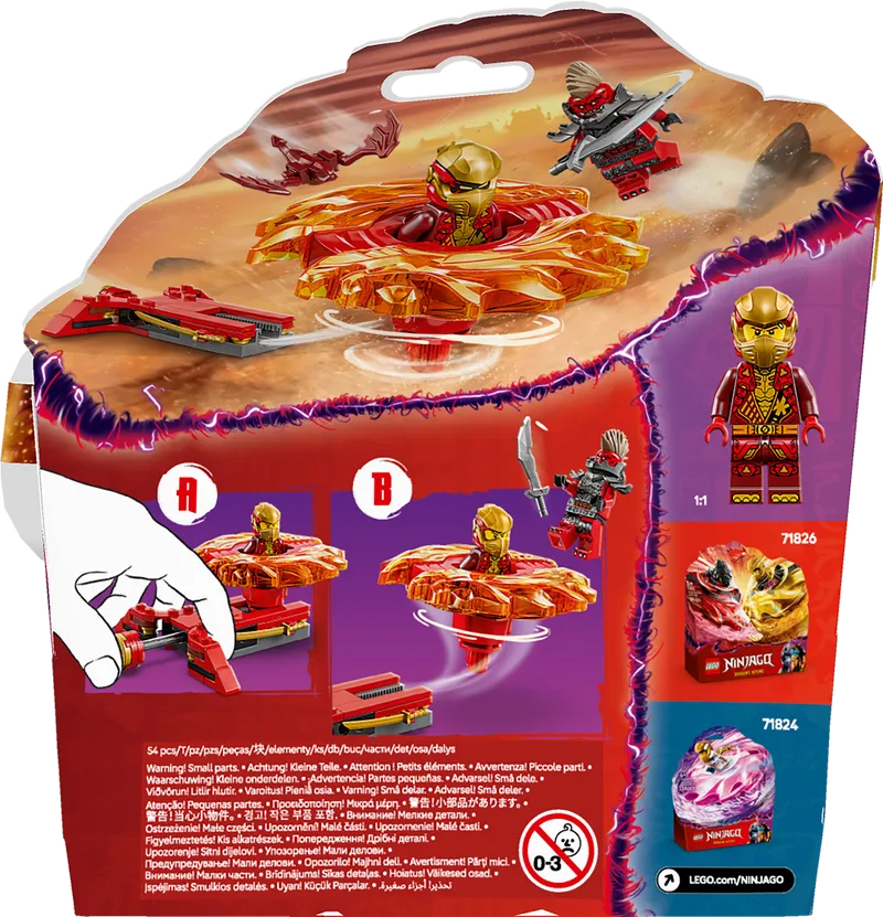 LEGO Kai's Spinjitzu Dragon Spinner 71823 Ninjago (Pre-Order: January)