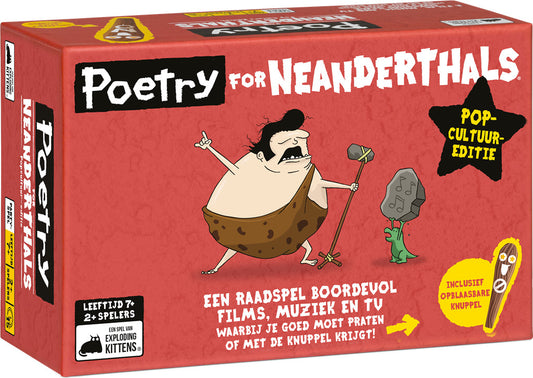 Poetry for Neanderthals Pop Culture Edition