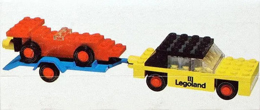 LEGO Car with trailer and racing car 650 LEGOLAND LEGO LEGOLAND @ 2TTOYS | Official LEGO shop😊🥰 LEGO €. 19.99